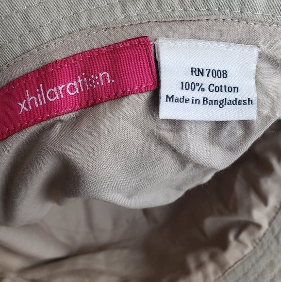 Xhilaration Tan Cotton Bucket Hat - Picture 6 of 6